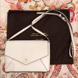 White Kate Spade crossbody